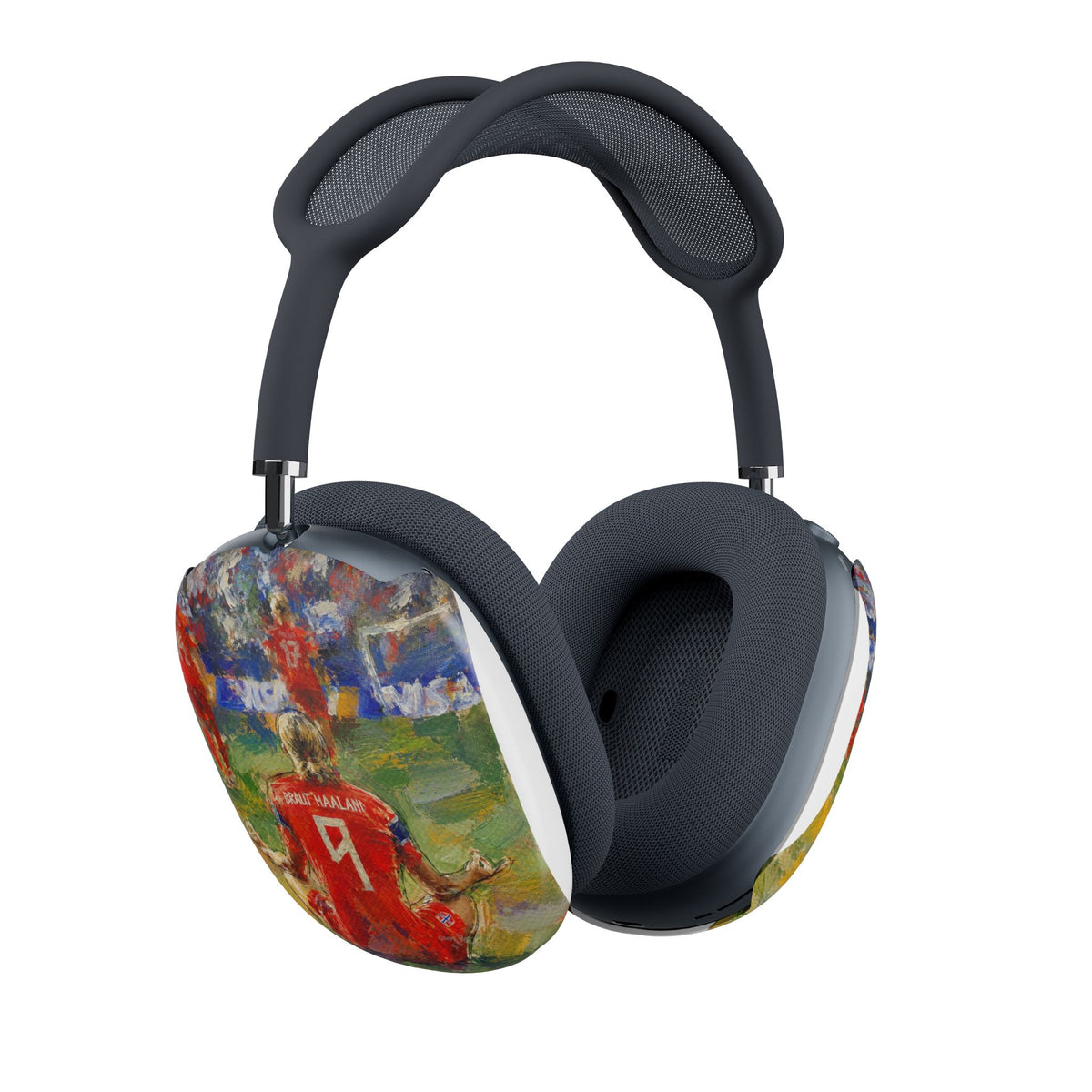 Haaland meditation AirPods Max case