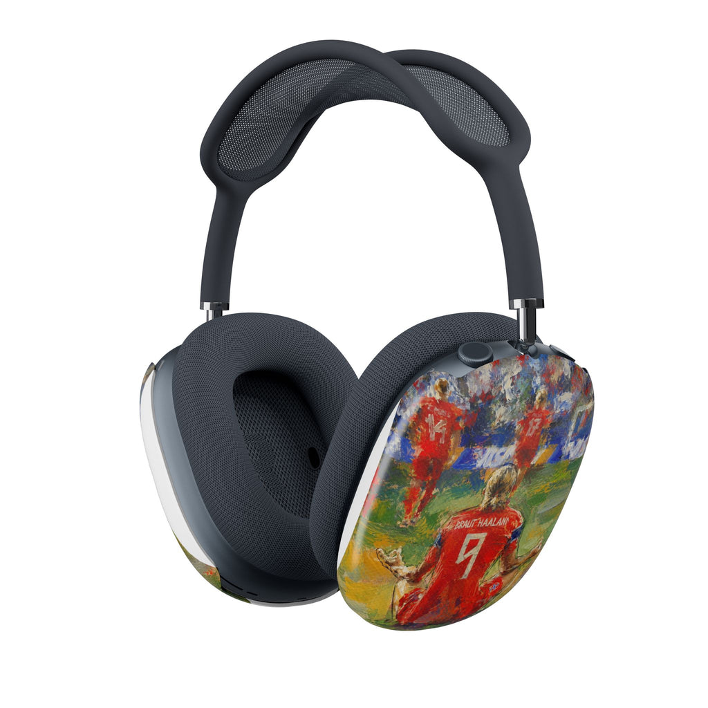 Haaland meditation AirPods Max case