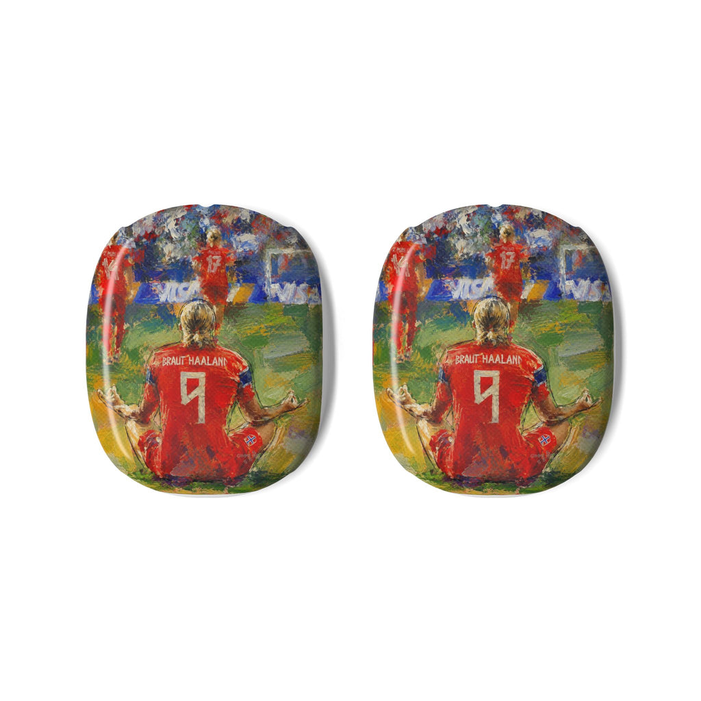 Haaland meditation AirPods Max case