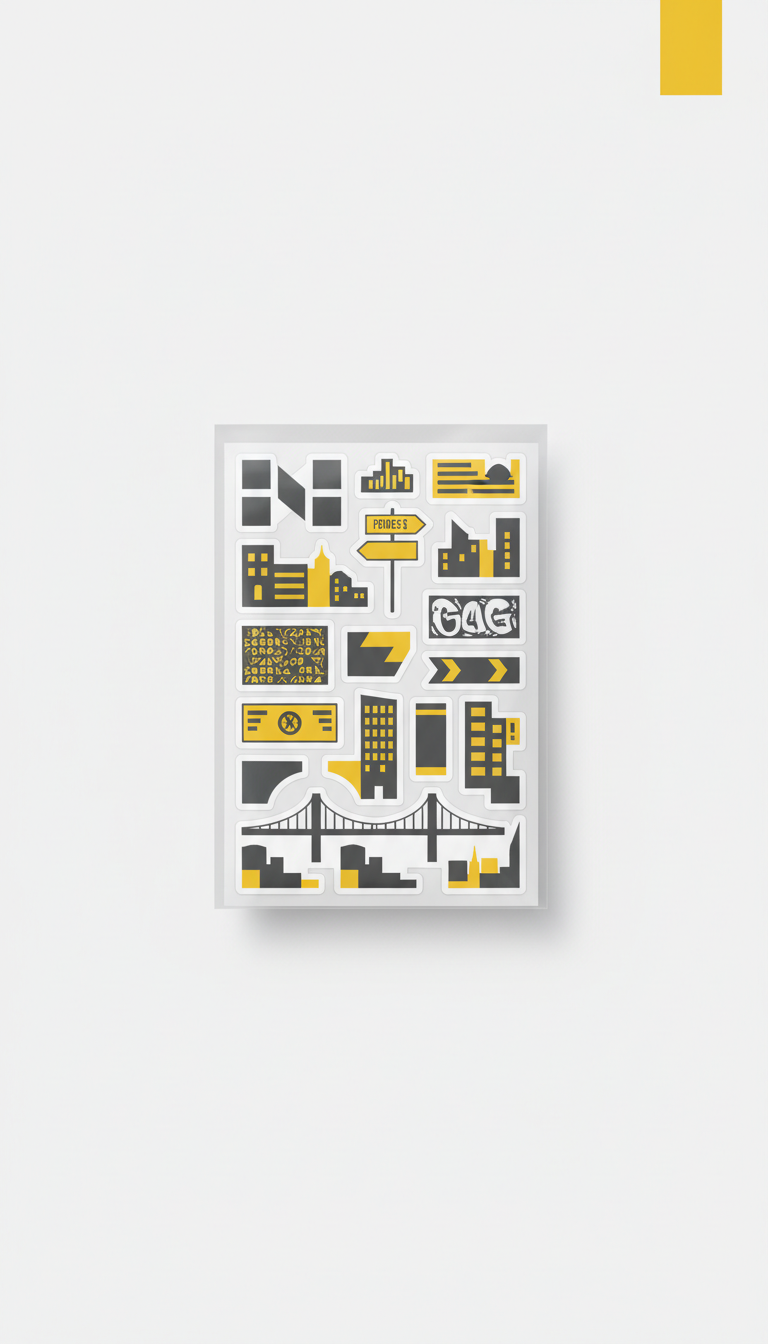 Urban Motif Vinyl Sticker Pack